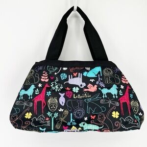 LeSportsac Zoo Buddies Animal Purse Satchel Bag